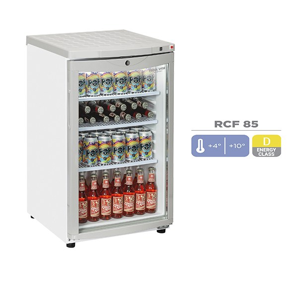 Ψυγείο Back Bar 1 Πόρτα - Mini Επιτραπέζιο 85lt CoolHead RCF 85