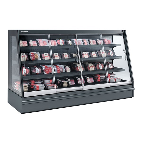 Ψυγείο Self Service Mε 4 Συρόμενες Πόρτες 2500x904x1500mm SML25 DG M1-M2