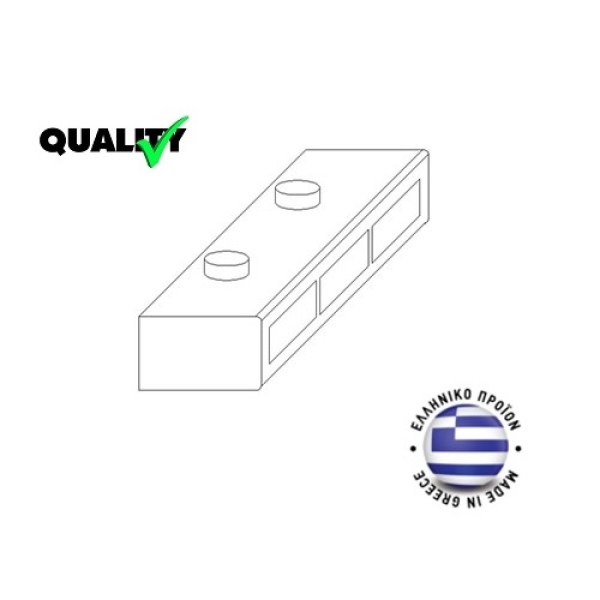 Χοάνη Square 200x80x50cm