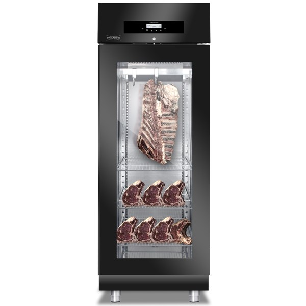 Ψυγείο ωρίμανσης κρεάτων 1 Πόρτα 150kg EVERLASTING STG MEAT 700 BLACK  AC9008 