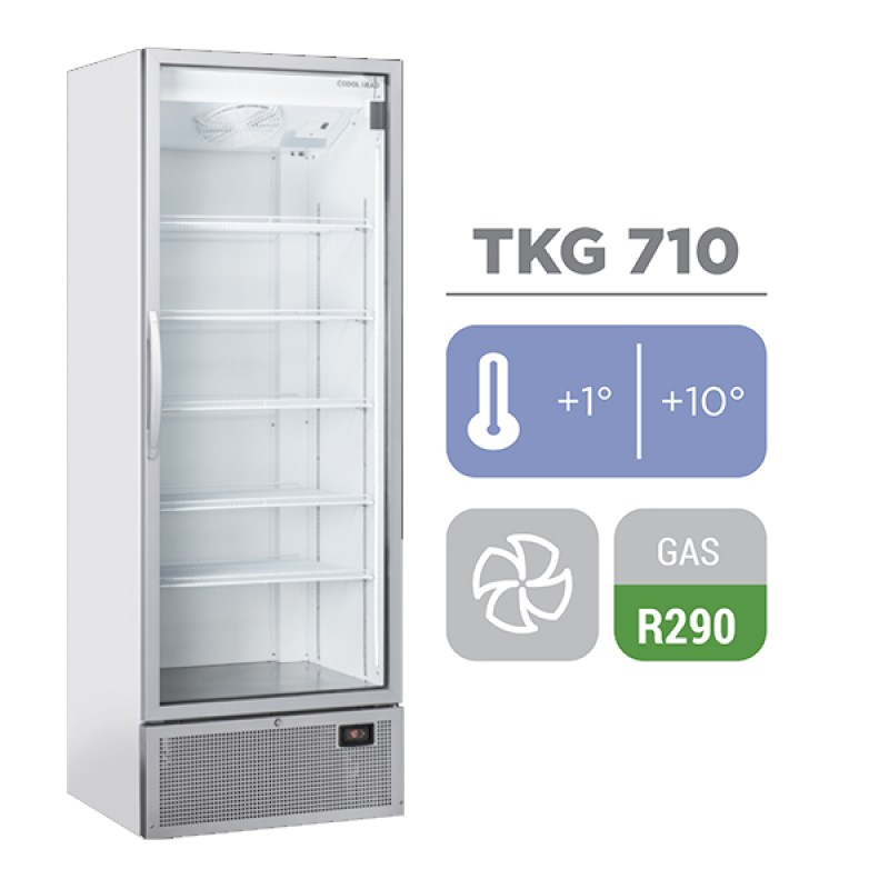 Ψυγείο  Αναψυκτικών - Βιτρίνα Συντήρησης με 1 Πόρτα Cool Head TKG 710