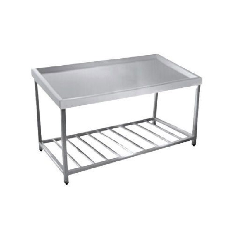 Εκθετήριο ψαριών 240x120x90-105 cm NikiInox I0TL.PS240