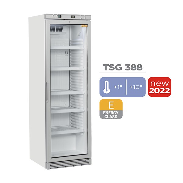 Ψυγείο Αναψυκτικών - Βιτρίνα Συντήρησης με 1 Πόρτα Cool Head TSG 388