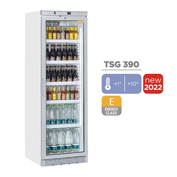 Ψυγείο Αναψυκτικών - Βιτρίνα Συντήρησης με 1 Πόρτα Cool Head TSG 390