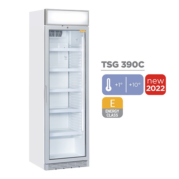 Ψυγείο Αναψυκτικών - Βιτρίνα Συντήρησης με 1 Πόρτα Cool Head TSG 390C