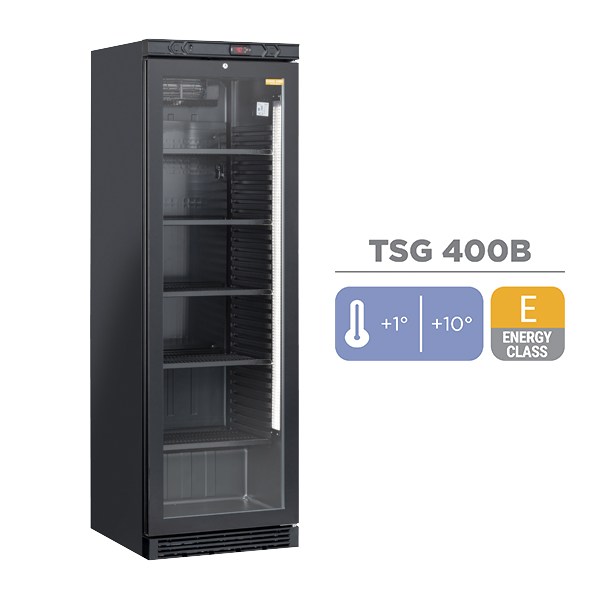 Ψυγείο Αναψυκτικών - Βιτρίνα Συντήρησης με 2 Πόρτες Cool Head TKG 408CB