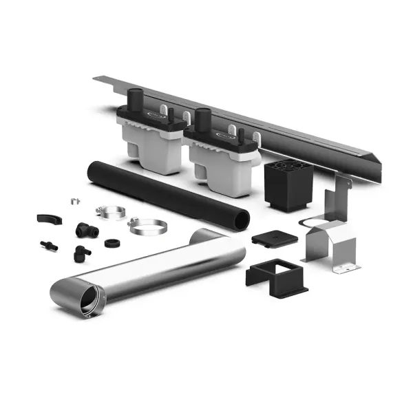 Double stack installation kit for electric ovens UNOX XEAQC-00E2-E