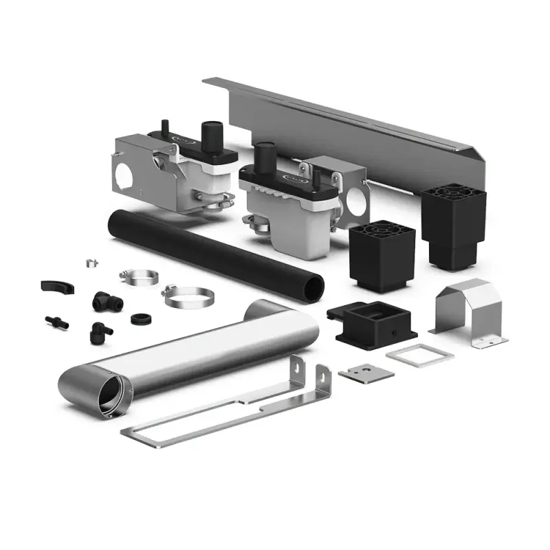 Double stack installation kit for electric ovens UNOX XECQC-0013-E