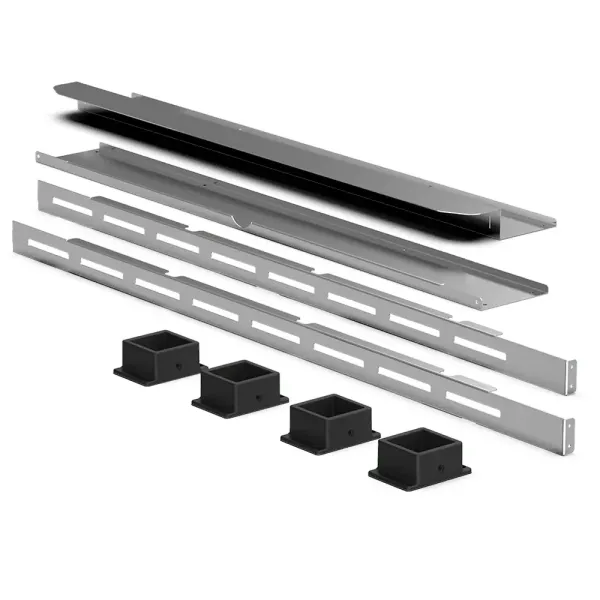 Kit for the installation of stacked OVEN, DECKTOP & LIEVOX UNOX XUC063