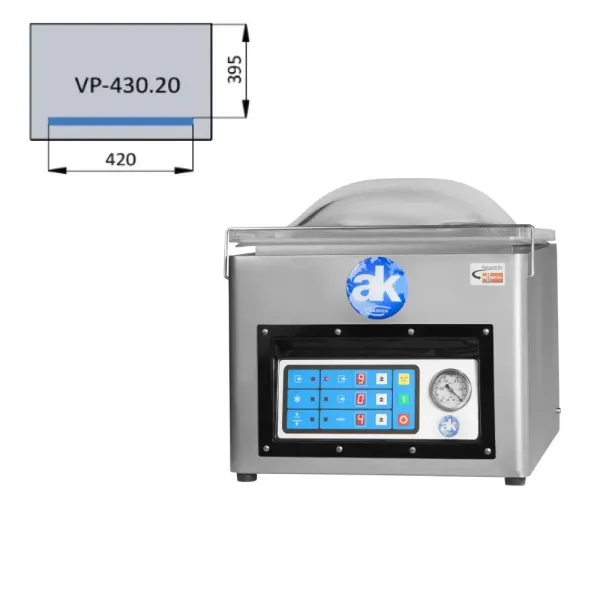 Επιτραπέζιο Vacuum Εσωτερικής Αναρρόφησης AK RAMON VP-430 Αέριο