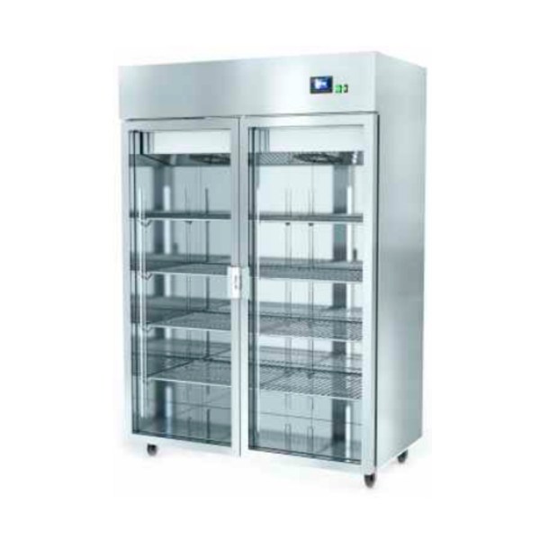 Ψυγείο Ωρίμανσης Γιαουρτιών με 2 Πόρτες Γυάλινες 1700lt ARSTEEL YA-159-T
